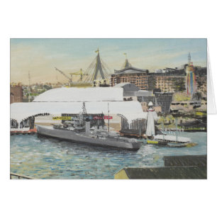 Sydneyseemuseum vom Hotel-Balkon. 1998