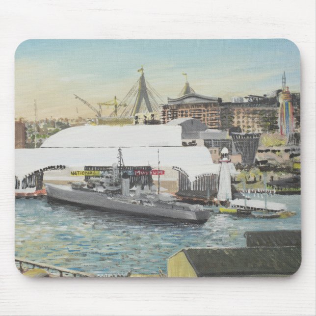 Sydneyseemuseum vom Hotel-Balkon. 1998 Mousepad (Vorne)