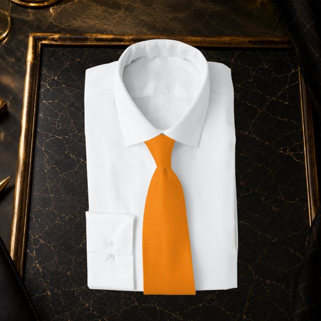 SYLAS – Helle Orange Moderne Krawatte (Von Creator hochgeladen)