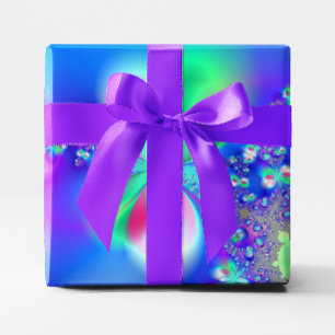 Sylph-Tanz-Fraktal-Kunst Geschenkpapier
