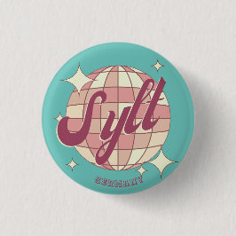 Sylt Deutschland Urlaub Souvenir pin Button