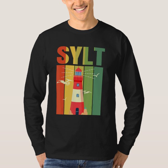 Sylt Westerland Norderney Nordsee Ostsee He T-Shirt (Vorderseite)