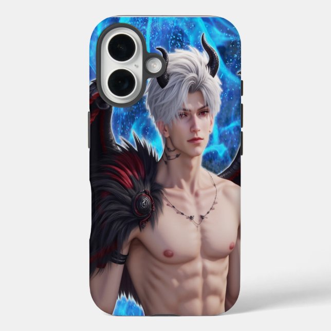 Sylus Dark Angel, Liebe und Deepspace Inspiriert iPhone 16 Hülle (Rückseite)