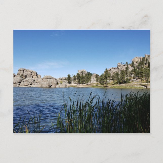 Sylvan Lake, Black Hills, Custer, South Dakota Postkarte (Vorderseite)