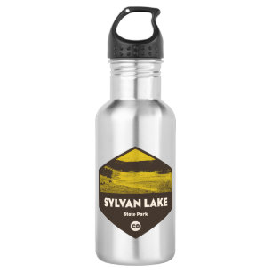 Sylvan Lake Staaten Park Colorado Edelstahlflasche