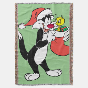 Sylvester Cat with Stocking Decke