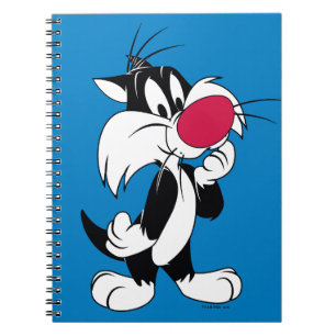 Sylvester Jr. Klassische Pose Notizblock