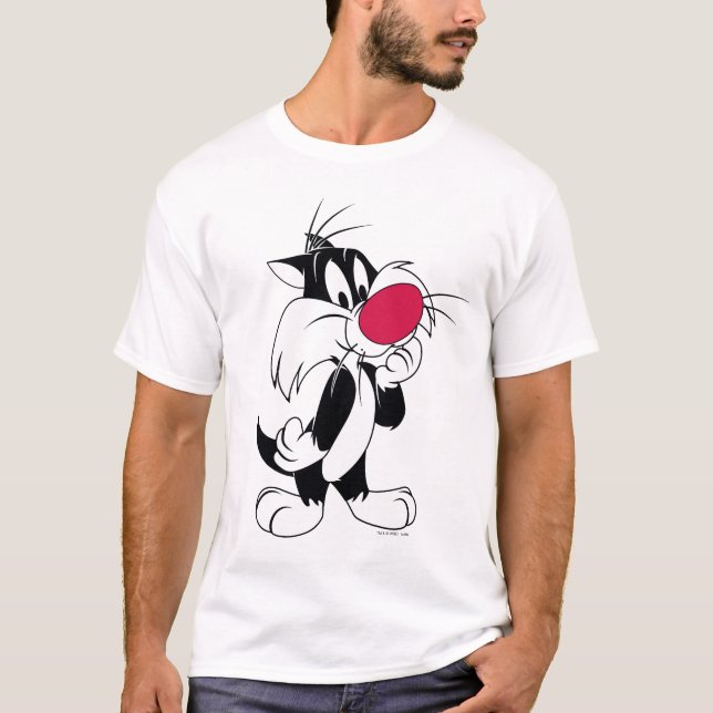 Sylvester Jr. | Klassische Pose T-Shirt (Vorderseite)