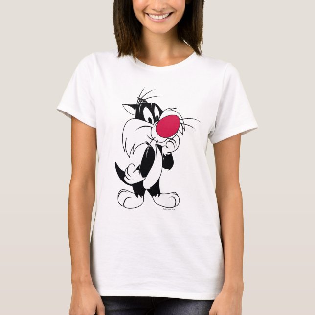 Sylvester| Klassische Pose T-Shirt (Vorderseite)