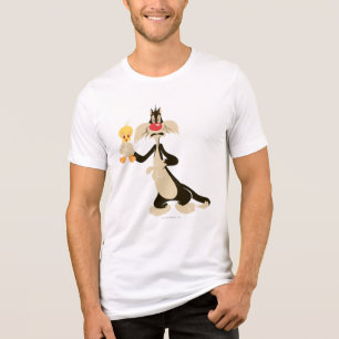 SYLVESTER™ mit TWEETY™ Tri-Blend Shirt