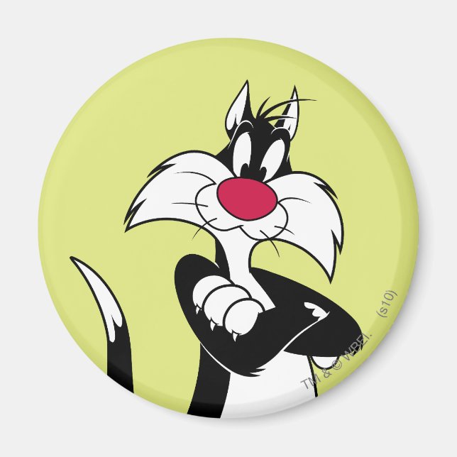 SYLVESTER™ Red Nose Magnet (Vorne)