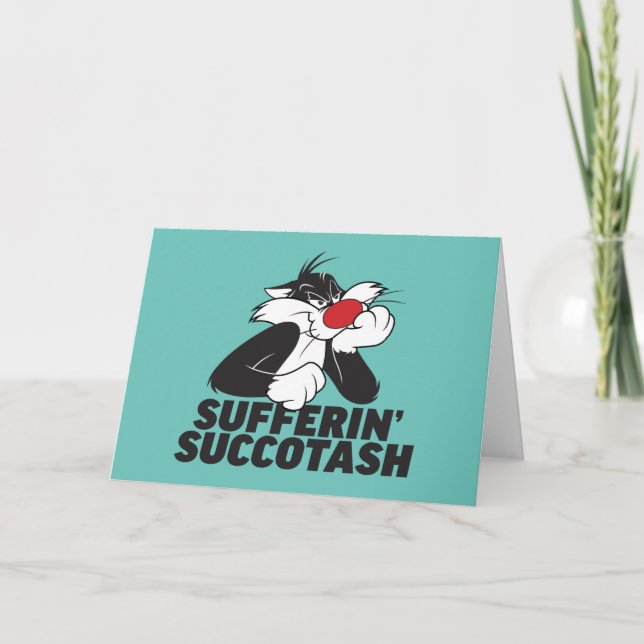 SYLVESTER™ "Sufferin' Succotash" Sulfit Karte (Vorderseite)