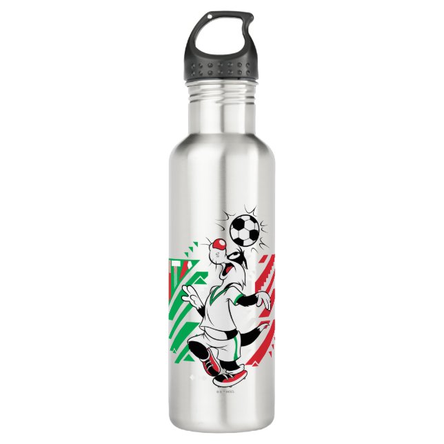 SYLVESTER™ Team Italy Soccer Graphic Edelstahlflasche (Vorderseite)