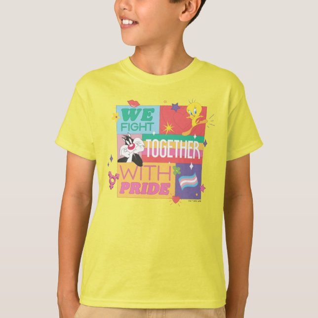 SYLVESTER™ & TWEETY™| Wir kämpfen mit Stolz T-Shirt (Vorderseite)