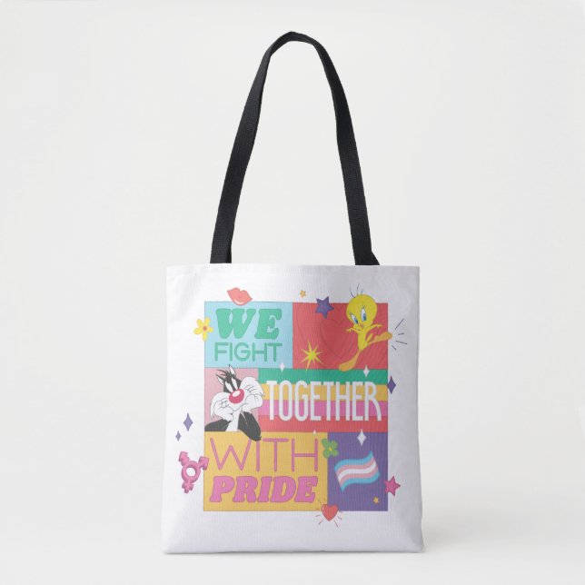 SYLVESTER™ & TWEETY™| Wir kämpfen mit Stolz Tasche (Vorderseite)