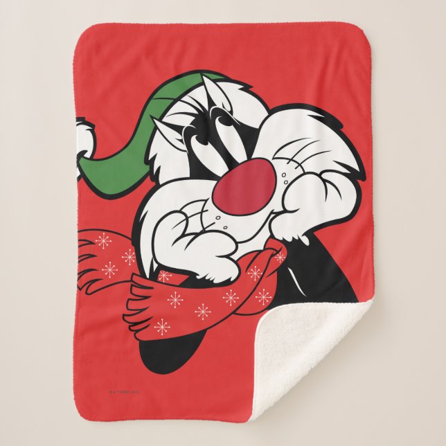 SYLVESTER™ Weihnachtsgedanken Sherpadecke (Vorderseite)