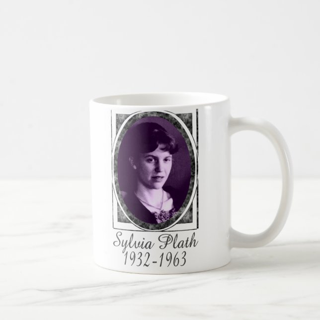 Sylvia Plath Kaffeetasse (Rechts)