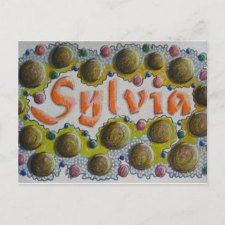 Sylvia Postcard Postkarte