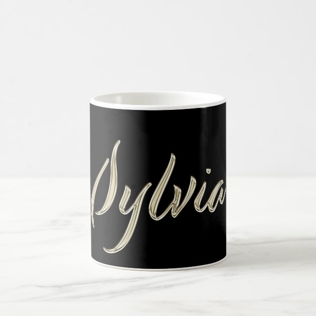 Sylvia white gold Handwriting Tasse Kaffeetasse (Mittel)