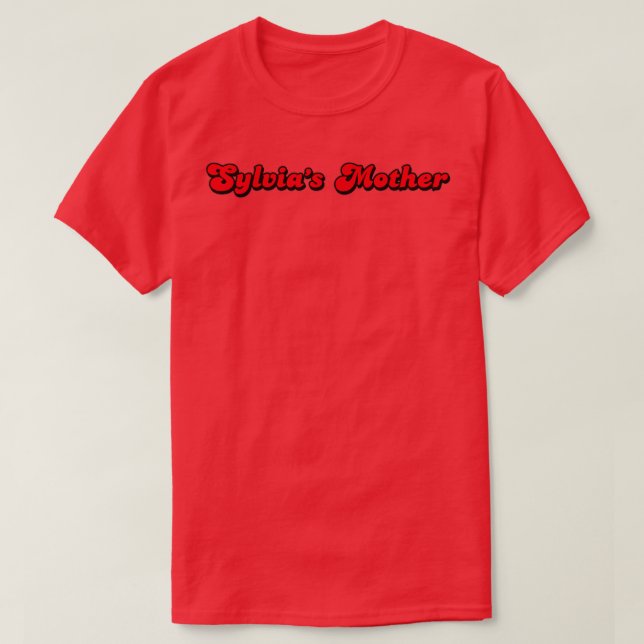 Sylvias Red Seventies Mother T-Shirt (Design vorne)
