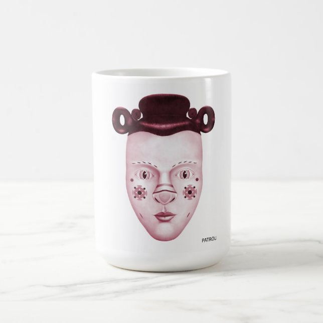 Sylvie-Rosa Kaffeetasse (Mittel)