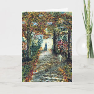 Symapthy Aquarell, das L malt Karte