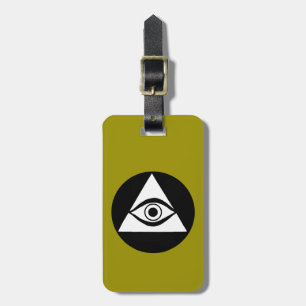 Symbol: Alles sehende Auge Gepäckanhänger
