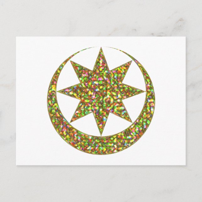 Symbol Astarte Ishtar Postkarte (Vorderseite)