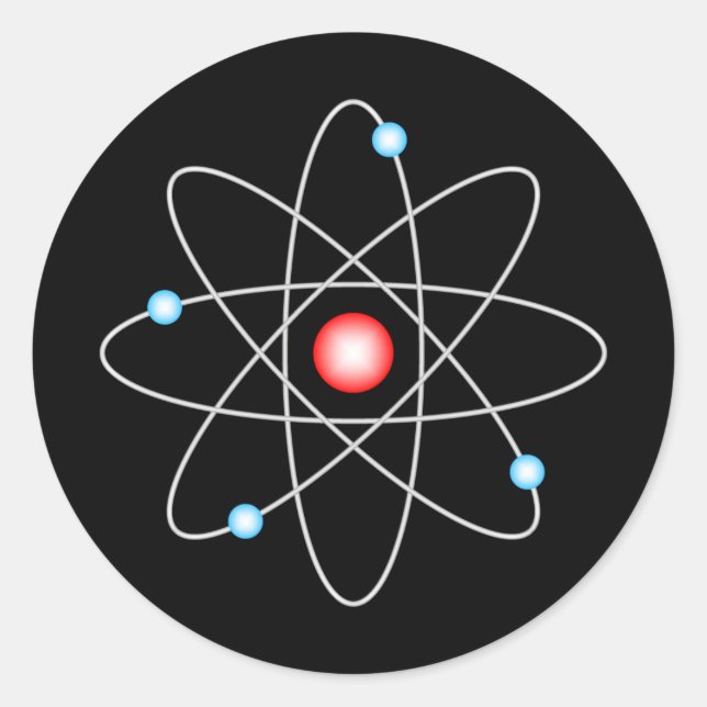 Symbol-Aufkleber Runder Aufkleber (Vorderseite)