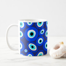 Symbol Blau und Weiß