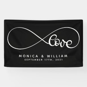 Symbol der ewigen Liebe   Name und Datum hinzufüge Banner