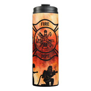 Symbol der Feuerabteilung Thermosbecher