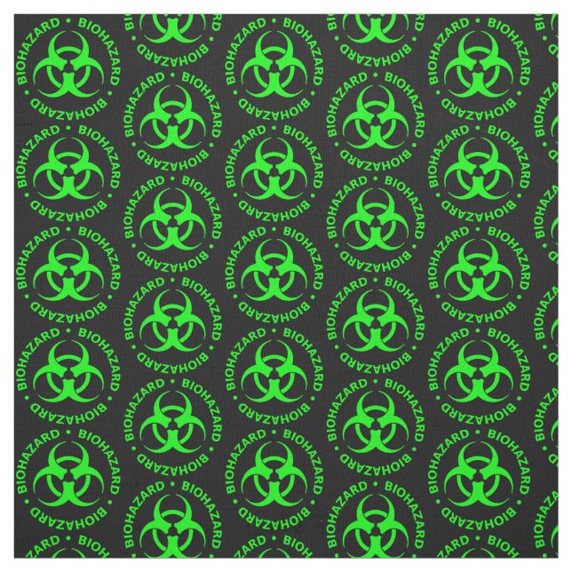 Symbol der grünen und schwarzen Biogefährdung Stoff (Muster)