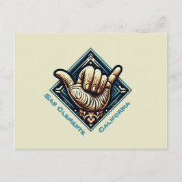 Symbol der Hand Postkarte