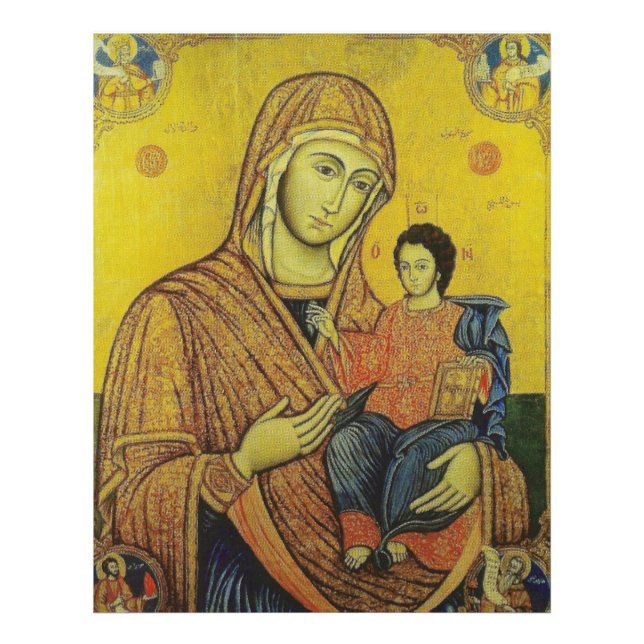 Symbol der Jungfrau Mary Fotodruck (Vorne)