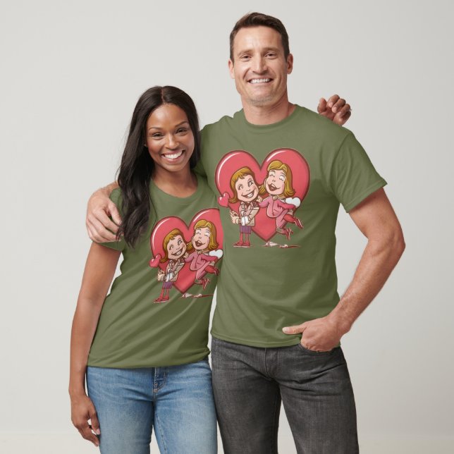 Symbol der Liebe T-Shirt (Unisex)