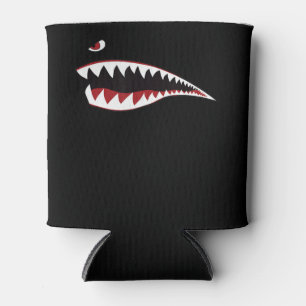 Symbol der "Shark Mouth Art" - Geschenk für den Ob Dosenkühler