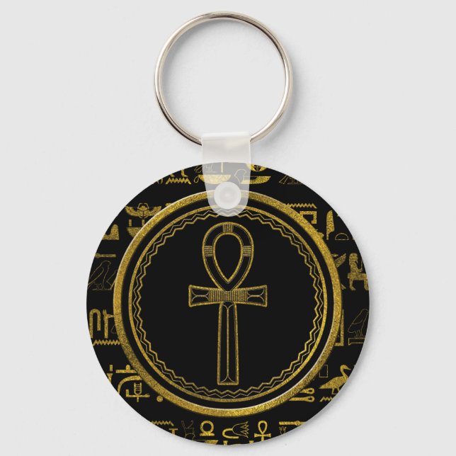 Symbol des ägyptischen Ankh Cross Schlüsselanhänger (Vorderseite)