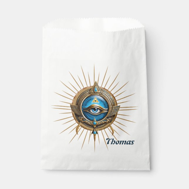 Symbol des ägyptischen Sehens, Geschenktütchen (Vorderseite)