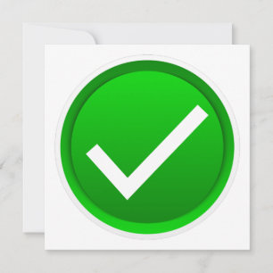Symbol des grünen Karos Einladung