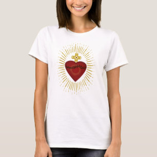 Symbol des Heiligen Herzens Jesu T-Shirt