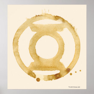Symbol des Kaffees Poster