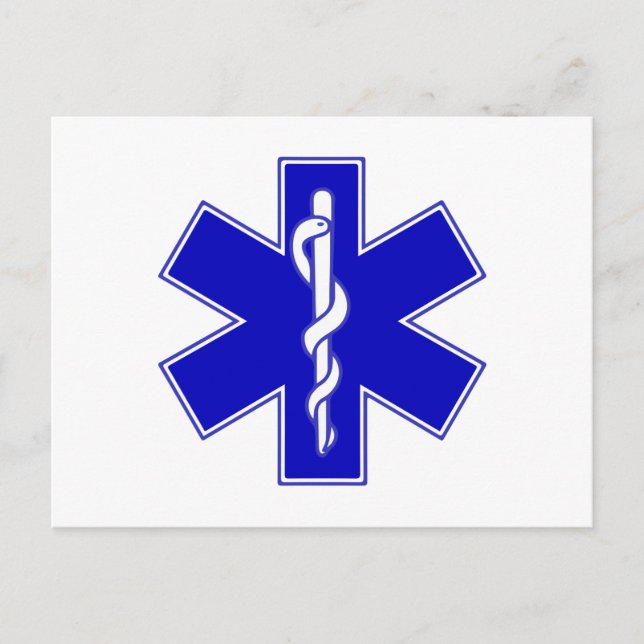 Symbol des Lebens Postkarte (Vorderseite)