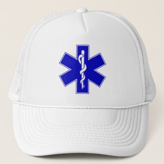 Symbol des Lebens Truckerkappe (Vorderseite)
