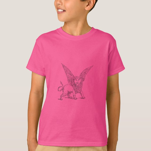 Symbol des Löwen des Hl. Mark T-Shirt (Vorderseite)