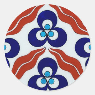 Symbol des Powers/Chin-teh-MA-nee Runder Aufkleber