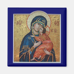 Symbol des Theotokos-Magneten Magnet