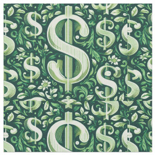 Symbol-Dollar-Zeichen Stoff