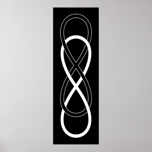 Symbol Double Infinity Poster (Vorne)