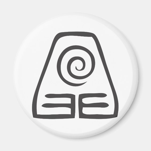 Symbol Erde Magnet (Vorne)